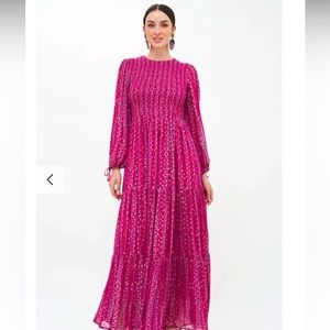 Oliphant Smocked Top Maxi